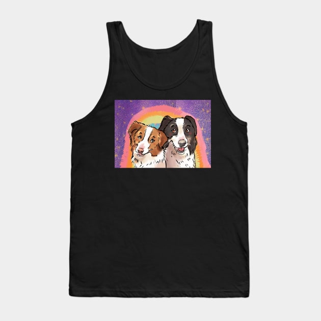 Happy doggys Tank Top by Art by Ergate